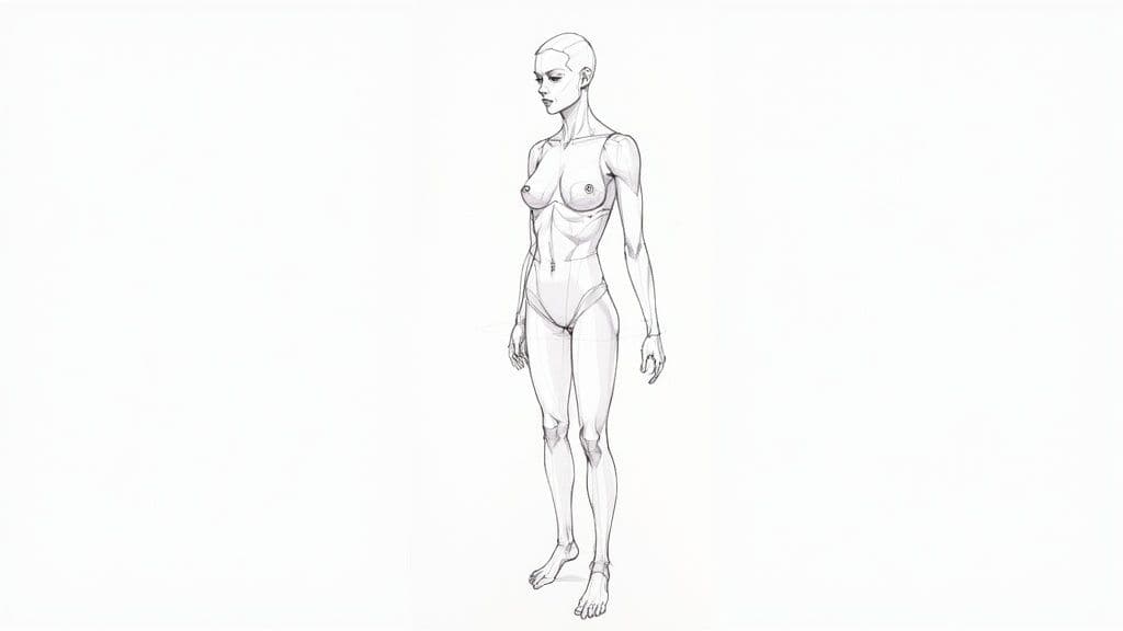 Female Anatomy for Drawing A Practical Guide